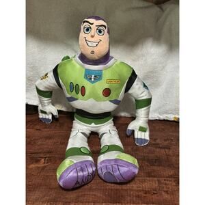 Plush stuffed Buzz Lightyear Toy Story Disney Store Pixar 19"